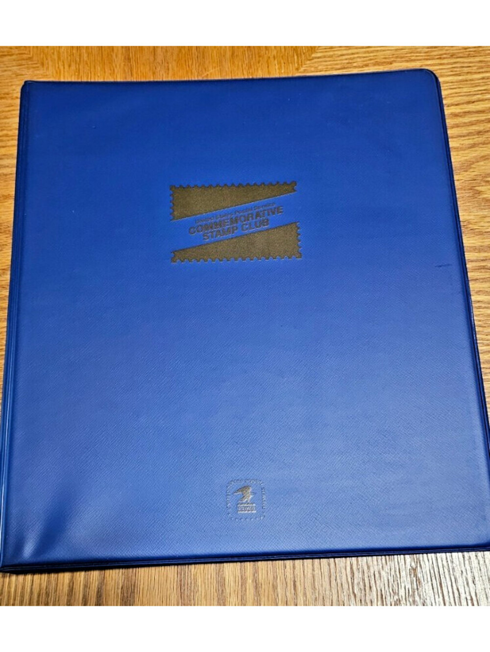 -USPS Commemorative Stamp Club Blue Album Binder-